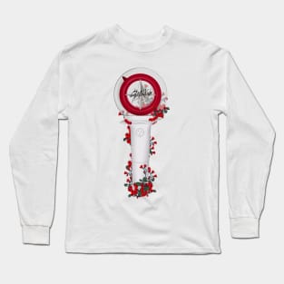 Stray Kids Floral Lightstick kpop version2 Long Sleeve T-Shirt